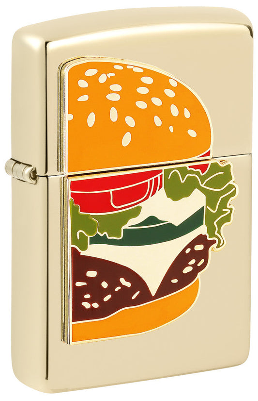 Foodie Burger-embleem