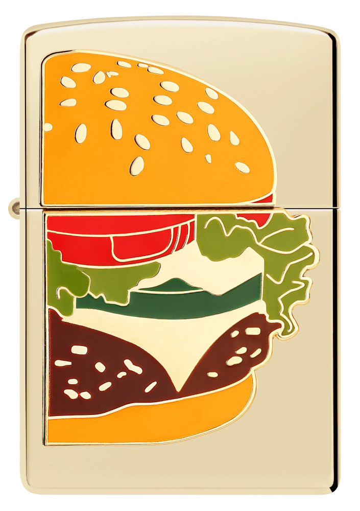 Foodie Burger-embleem