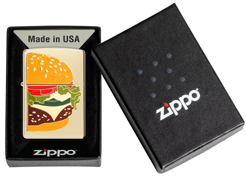 Foodie Burger-embleem