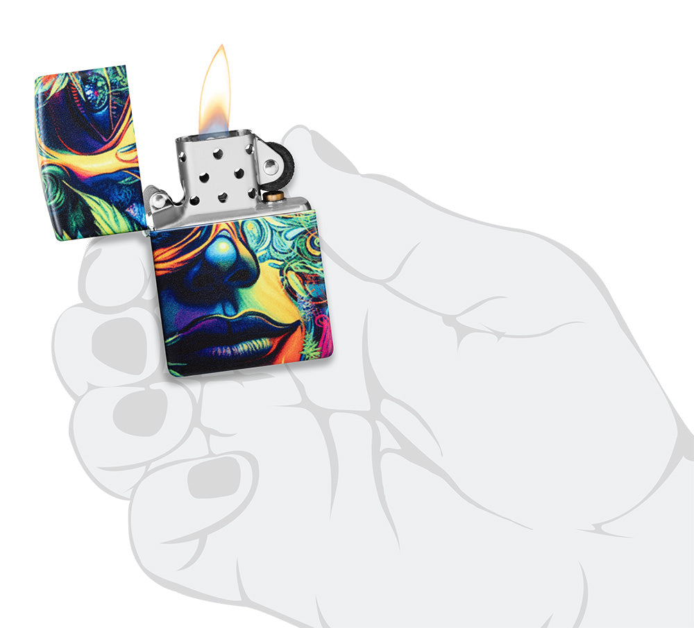 Kleurrijk wiet-design