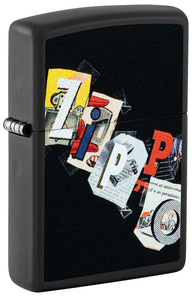 Zippo Collage-design