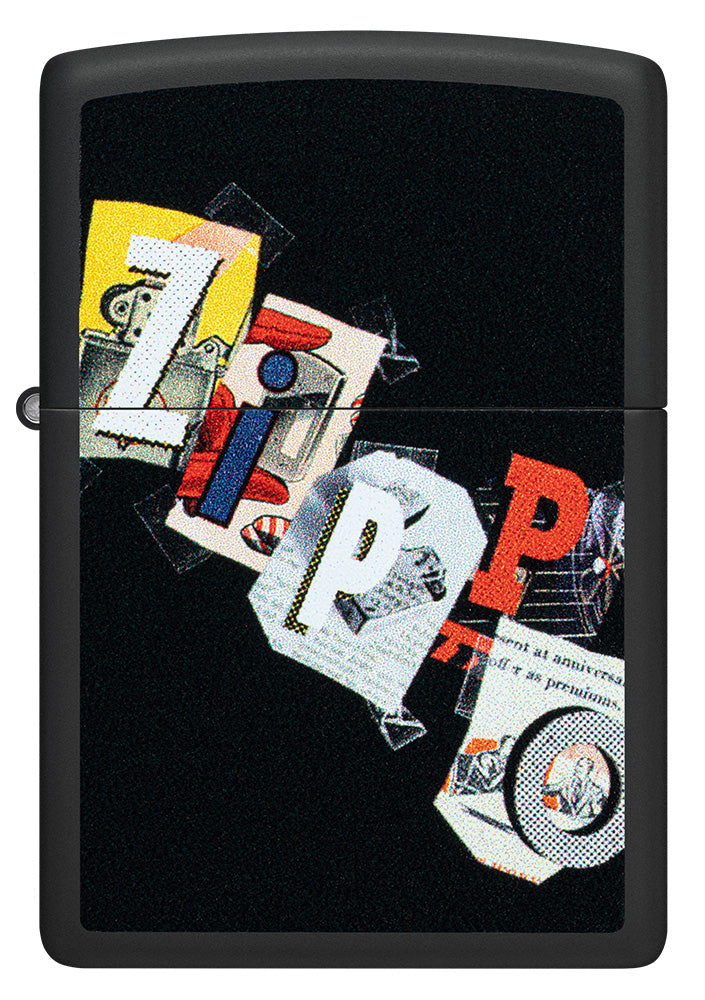 Zippo Collage-design