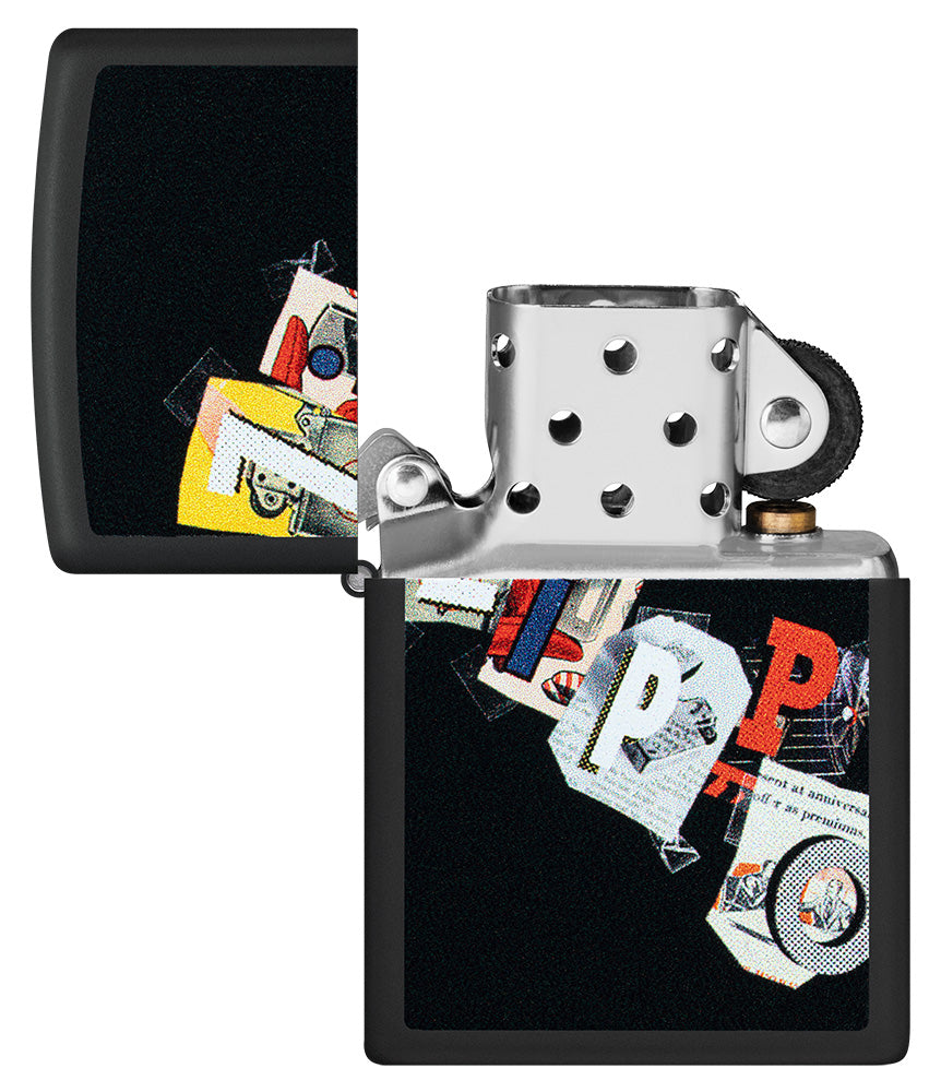 Zippo Collage-design