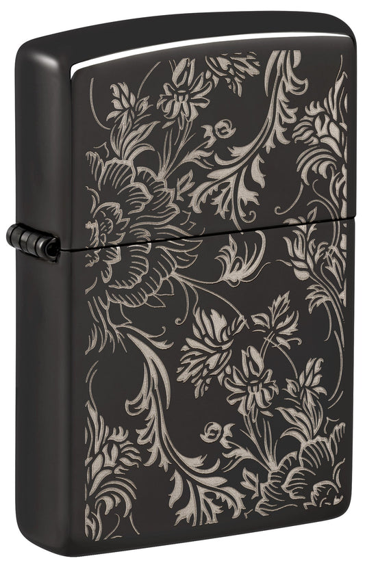 Ontwerp van een bloemig filigraan