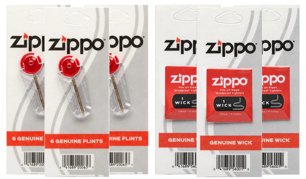 3 x steen en 3 x lont Co-Pack
