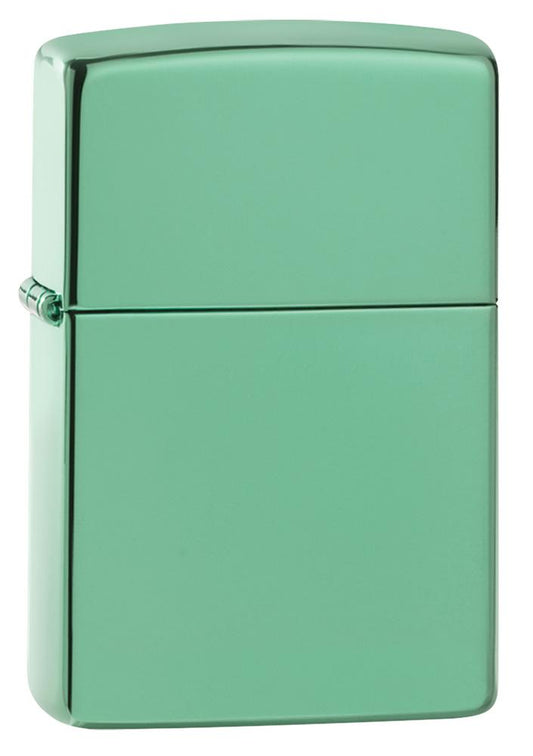 Classic High Polish Green - Gravure - Chrome