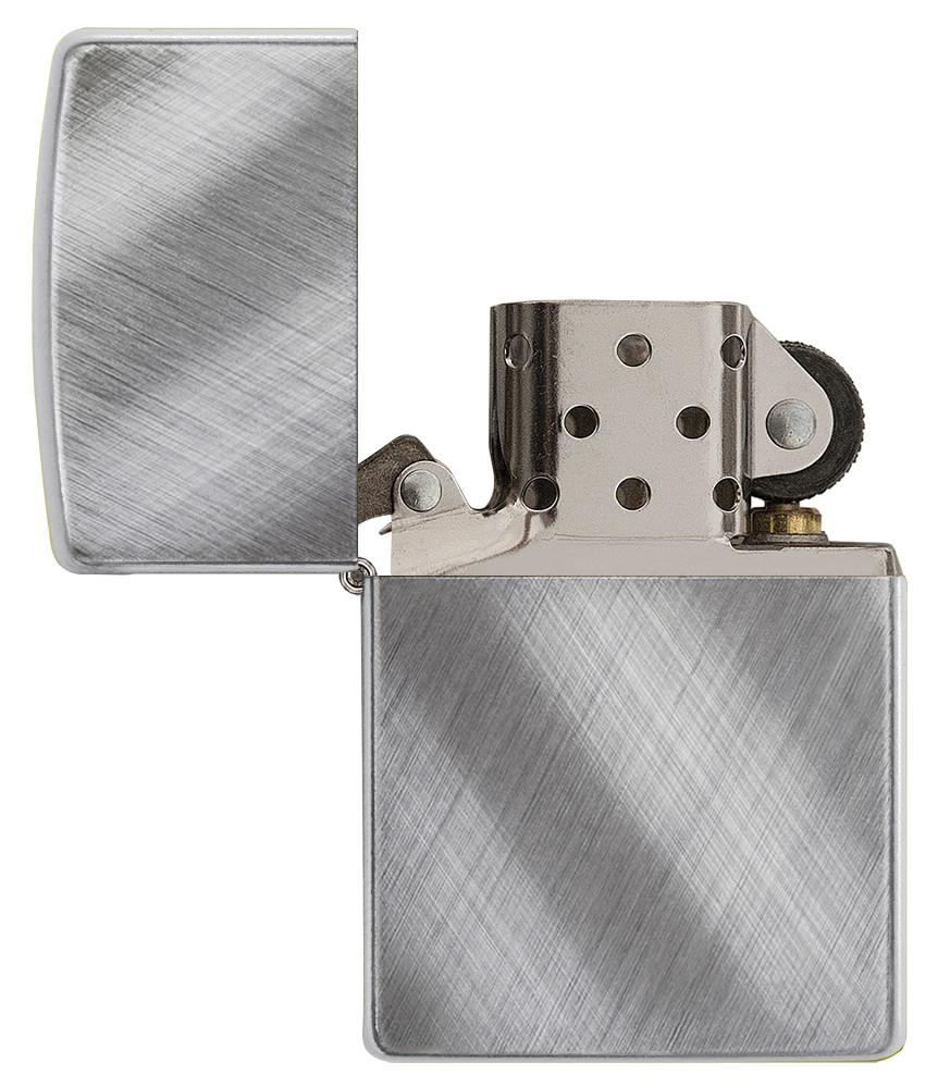 Diagonal Weave Chrome - Gravure