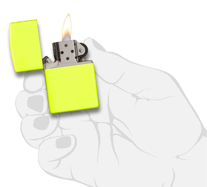 Neon Yellow - Gravure - Brass
