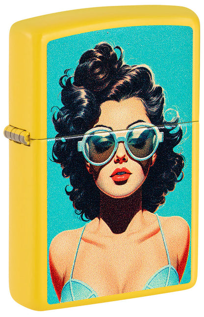 Zomer pin-up