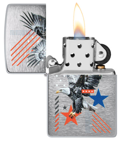 Abstract ontwerp Americana