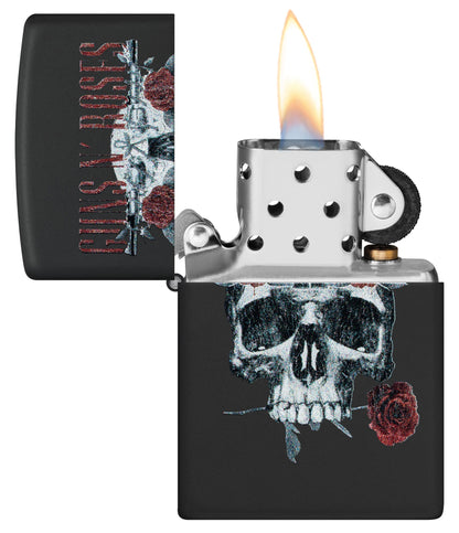 Guns N' Roses Flower Skull-ontwerp
