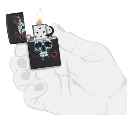 Guns N' Roses Flower Skull-ontwerp