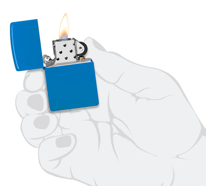 Sky Blue Matte - Gravure