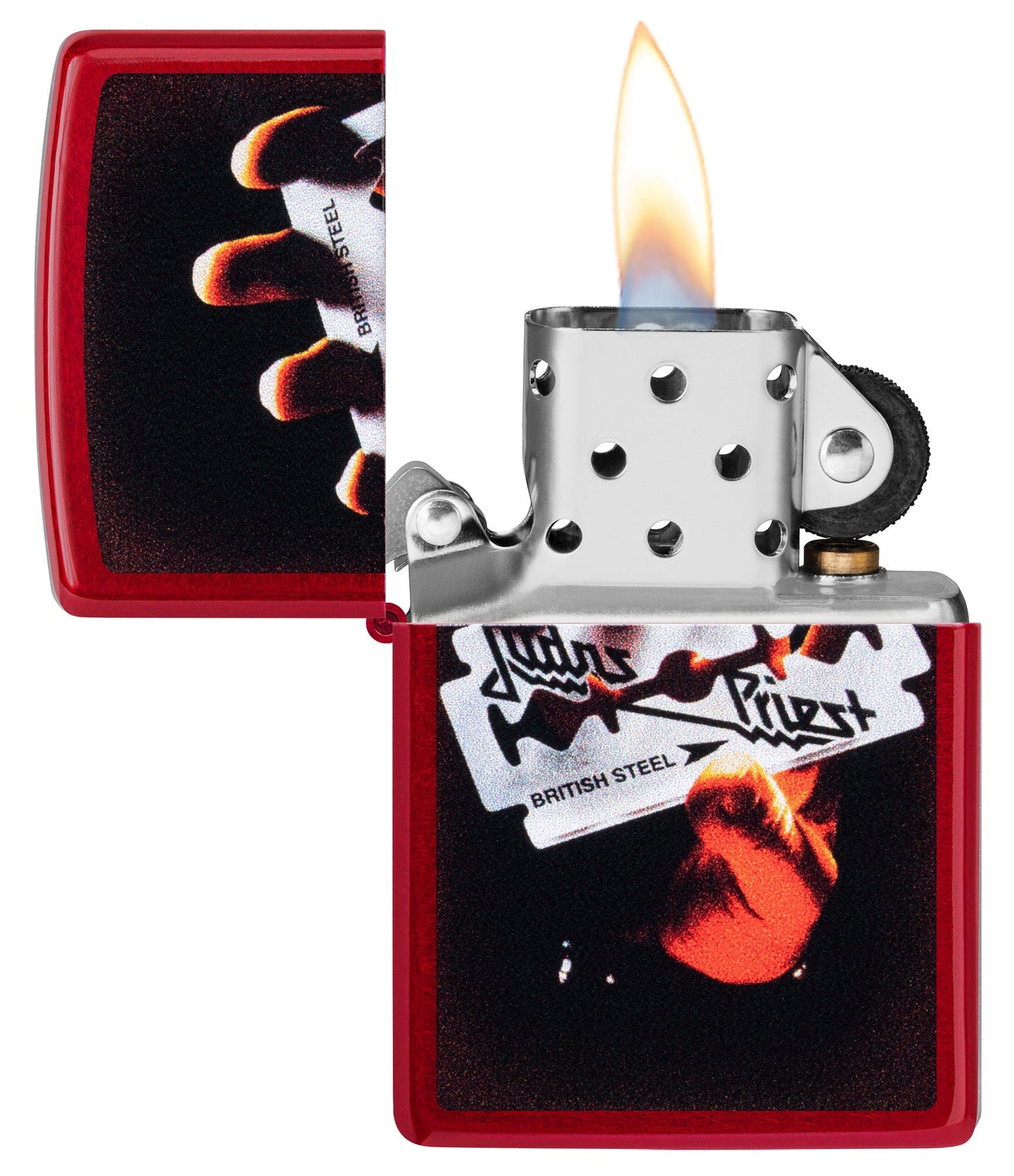 Judas Priest British Steel-ontwerp
