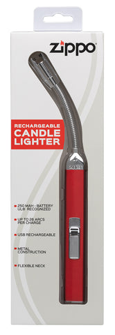 Rechargeable Candle Lighter Candy Apple Red