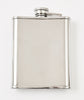 Achterkant Zippo heupfles van roestvrijstaal met Zippo-logo rechtsonder