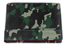 Vooraanzicht Zippo-portemonnee groene camouflageprint met Zippo-logo