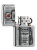 Zippo aansteker benzinepomp met Zippo-vlam embleem