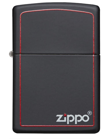 Classic Black and Red Zippo