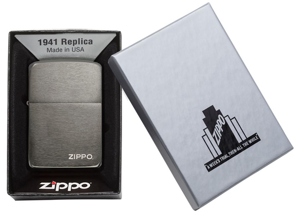 Black Ice® 1941 Zippo Logo