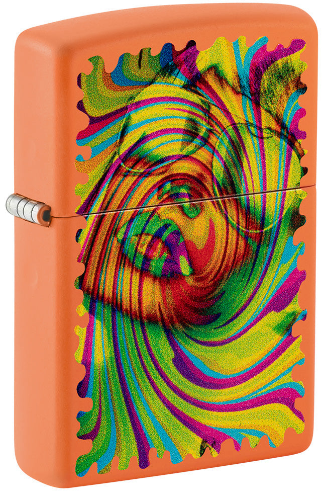 Zippo Aansteker Gleaming Patina, chroom hoogglans gepolijst Zippo Aansteker Gleaming Patina, chroom hoogglans gepolijst