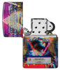 Zippo Aansteker 540 Graden Ontwerp Dollarbiljet met George Washington Alleen Online Geopend Zonder Vlam