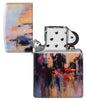 Zippo Aansteker 540 Graden City Skyline Ontwerp als een schilderij Online Alleen Geopend Zonder Vlam
