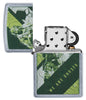 Zippo aansteker Tom Clancy's Ghost Recon® groen camouflage met soldaat open zonder vlam
